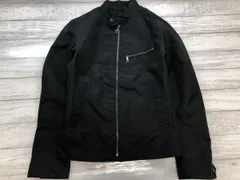 バナナリパブリック BANANA REPUBLIC アメカジ シングル ライダース ブルゾン ジャケット 黒 XS メンズ ポリエステル100%のサムネイル