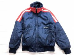 ミズノ MIZUNO ブルーインパルス BLUE IMPULSE レトロ オールド スポーツ ハイネック ジップアップ トラック 中綿 ジャケット 紺 S メンズ