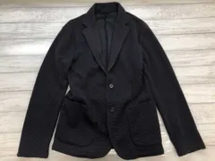 ユナイテッドアローズ UNITED ARROWS トラッド シングル 2つボタン 鹿の子 ワッフル 長袖 テーラードジャケット 紺 メンズのサムネイル