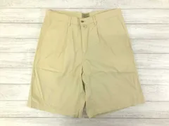 ガント GANT アメカジ トラッド アイビー タック入り ショート ハーフ チノ パンツ ボトムス メンズ コットン100% 34 ベージュのサムネイル