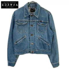 Wrangler　ラングラー　ブルー 124MJ 70s 黒タグ デニムジャケット　38のサムネイル