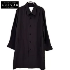 OVERCOAT　オーバーコート　S24T07-DWT ダークブラウン ドロップショルダーコート　1のサムネイル