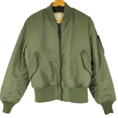 アルファインダストリーズ ALPHA INDUSTRIES 90S USA製 裏地ボア リバーシブル MA-1 メンズ JPN：M のサムネイル