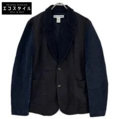 COMMEdesGARCONS SHIRT　コムデギャルソンシャツ　S22169 14年製 ネイビー コットン×コーデュロイ ジャケット　Sのサムネイル