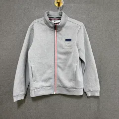 FILA フィラ キッズ 110 ジップアップ ジャケット グレー BO2786のサムネイル