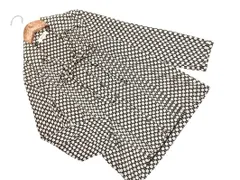 ofuon オフオン 総柄 ボウタイ ブラウス シャツ size40/黒 ■◇ レディースのサムネイル