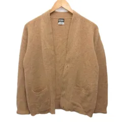 ブルックスブラザーズ BROOKS BROTHERS 80s ヴィンテージ カーディガン ニット ウール 英国製 エルボーパッチ ベージュ 38 ■IBO91のサムネイル