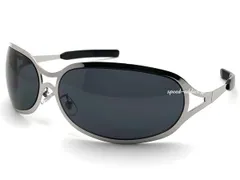 METAL OVAL SUNGLASS SILVER × SMOKE/メタルオーバルサングラス 銀 シルバーフレーム スモークレンズ カラーレンズ  hide xジャパン ビッググフレーム 平成レトロ オルタナティヴ パンク ハリウッド 大きめフレームのサムネイル