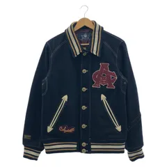 【中古】AVIREX オールメルトン スタジアムジャケット XL アヴィレックス[92]のサムネイル