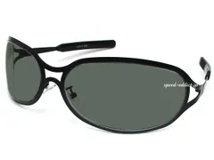 METAL OVAL SUNGLASS 艶消しBLACK × DARK GREEN/メタルオーバルサングラス マットブラック 緑 グリーンレンズ hide lenny kravitz オーバル 平成レトロ 裏原系 テクノ コスプレ 00s アーティストのサムネイル