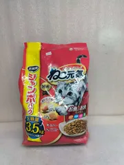 訳あり　ねこ元気 キャットフード ドライ お魚とお肉ミックス まぐろ・白身魚・チキン・緑黄色野菜入り 3.5kg 国産 ユニチャーム【ジャンボパック】　...　6601470 4520699696019のサムネイル