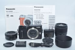 [137 샷의 특상품] 파나소닉 Panasonic 루믹스 GF90 더블 렌즈 킷 블랙 DC-GF90W-K #9390