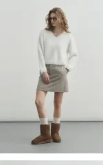 몽돌 ヘアリー ニットのサムネイル