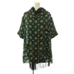 サカイ sacai 21-05582 Komon Print Shirt シャツ 半袖 総柄 3 ダークグリーン マルチカラー /ES ■OSのサムネイル