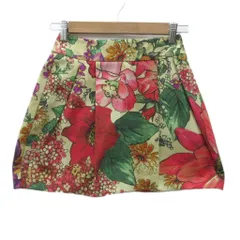 レッド ヴァレンティノ RED VALENTINO フレアスカート ミニ丈 38 M マルチカラー 花柄 /SY48 ■GY57のサムネイル