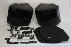 FORZA用 forza 250 2018-2026 adv350 リアキャリアD＆サイドキャリア＆サイドBOX＆防水カバン 左右セット ワンタッチ 黒のサムネイル