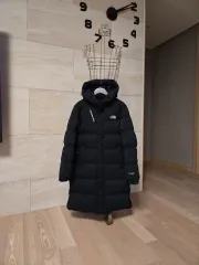 150 THE NORTH FACE ザノースフェイス ドライイベント キッズ グース ダウンジャケット ロング丈のサムネイル