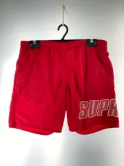 【現状渡し品】 SUPREME シュプリーム 19SS LOGO APPLIQUE WATER SHORTS ロゴアップリケウォーター ショーツ 【149-260805-zi-17-min】のサムネイル