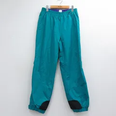 W35/古着 コロンビア ナイロン パンツ メンズ 80年代 80s ライトブルー 26jul29のサムネイル