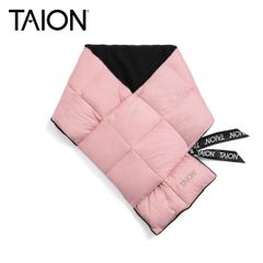 TAION タイオン ベーシック ダウンマフラー TAION-201A 800FP ダウン95% パッカブル ユニセックス 軽量 防寒 ペタルピンクのサムネイル
