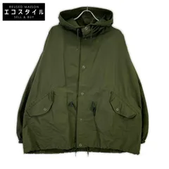marka　マーカ　M21A-02CO01C オリーブ オーガニックコットン×リサイクルナイロン SNOW PARKA RECYCLE 60/40 CLOTH　1のサムネイル