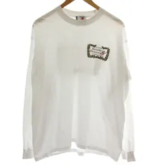 サノバチーズ SON OF THE CHEESE Tシャツ L 白 ホワイト 長袖 ラウンドネック プリント SC2320-LT01 /GGのサムネイル