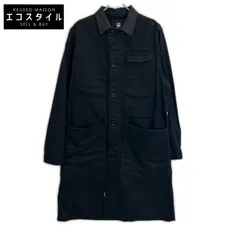 G-STAR RAW　ジースターロゥ　ブラック patched pocket trench/デニムトレンチコート　Mのサムネイル