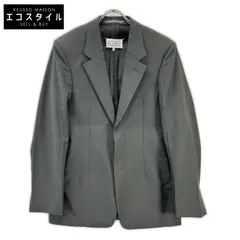 Maison margiela　メゾンマルジェラ　20年製 S50BN0430 チャコール ウール 2B テーラードジャケット　44のサムネイル