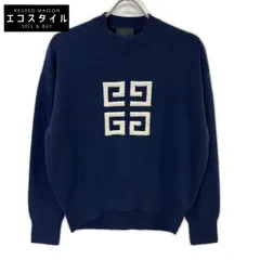 GIVENCHY　ジバンシー　【美品/国内正規】BW908N4ZEQ ロゴ カシミヤ100％ 4G ニットセーター　XSのサムネイル