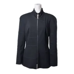 Salvatore Ferragamo ランダムパイピング ウール ジップ ジャケットのサムネイル