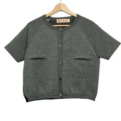 MARNI(マルニ) カーディガン サイズ40 M レディース美品  - グレー 半袖のサムネイル