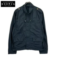 ETRO　エトロ　ネイビー ナイロン ミリタリージャケット　XLのサムネイル