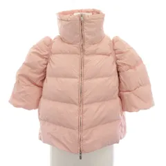 ミュウミュウ miumiu 2019年製 ダウンジャケット アウター ショート丈 五分袖 36 ピンク ML193 R142 1AX2 /YTのサムネイル