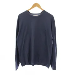 スティルバイハンド STILL BY HAND Tシャツ 48 紺 ネイビー 青 ブルー 長袖 胸ポケット クルーネック /RKのサムネイル