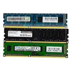 #M1293【デスクトップPC用 メモリ 3枚セット】まとめ売り 中古 4GB×3枚=12GB PC3L-12800U DDR3L-1600 1R×8 2R×8 Team Group Samsung Ramaxel 未確認のサムネイル