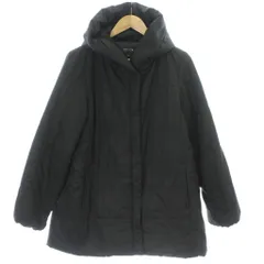コムサイズム COMME CA ISM ジャケット フード 中綿 上着 11 黒 /DUのサムネイル