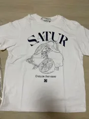 Sセターカプリシトロン ドローイング 썸머 グラフィック 半袖Tシャツ 白のサムネイル