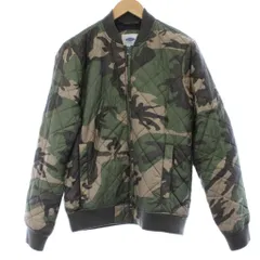 オールドネイビー OLD NAVY ブルゾン ジャケット 上着 XS マルチカラー（茶 緑 ベージュ） カモフラージュ柄 キルティング 長袖 /GG ■GY60のサムネイル