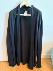 YOHJI YAMAMOTO ヨウジヤマモト YS ブラック カーディガン (100)のサムネイル