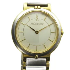イヴサンローラン YVES SAINT LAURENT 2823-268440 腕時計 ウォッチ クォーツ ロゴ シルバー色 ゴールド色 /MQのサムネイル