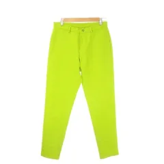 フォーク FOLK メディカルユニフォーム パンツ 医療 看護 介護用品 LL ライムグリーン 無地 /CK42 ■ECA007のサムネイル