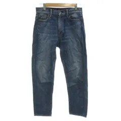 パドカレ pas de calais デニムパンツ ジーンズ 34 青 ブルー テーパード ハイウエスト /JI ■GY75のサムネイル