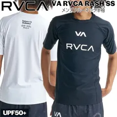 ルーカ RVCA VA RVCA RASH SS クルーネック半袖ラッシュガード  UPF50+ UVカット 26SS ジムやジョギングにも BG041866のサムネイル