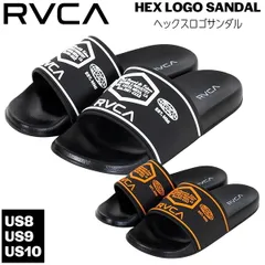 ルーカ RVCA HEX LOGO SANDAL ヘックスロゴサンダル スライドサンダル シャワーサンダル 26SS BG041908のサムネイル