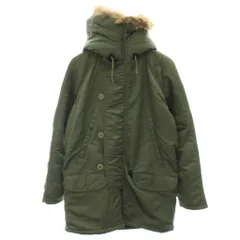 スピワック SPIEWAK ゴールデンフリース GOLDEN FLEECE N-3B ミリタリーコート アウター フード コヨーテファー 36 カーキ 1N3BFC /YTのサムネイル