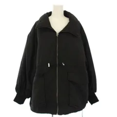 アズールバイマウジー AZUL by moussy 中綿ジャケット アウター ジップアップ S 黒 ブラック /TK ■MAのサムネイル