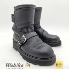 KADOYA K’S LEATHER BLACK ANKLE-A ブーツ 4316 | サイズ：25.5cm RXBI32971のサムネイル