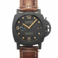 パネライ PANERAI ルミノール マリーナ 1950 カーボテック PAM00661 メンズ 腕時計 デイト ブラック 自動巻き ウォッチ Luminor 90326039のサムネイル