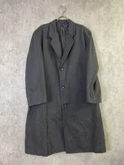 【中古】COMME des GARCONS HOMME ｺﾑﾃﾞｷﾞｬﾙｿﾝ ｵﾑ ﾛﾝｸﾞ ﾁｪｽﾀｰ ｺｰﾄ ｱｰｶｲﾌﾞ HC-050030 ｸﾞﾚｰ M 33980703のサムネイル