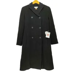 カルバンクライン CALVIN KLEIN ウールカシミヤ ダブルブレスト チェスターコート レディース  9のサムネイル